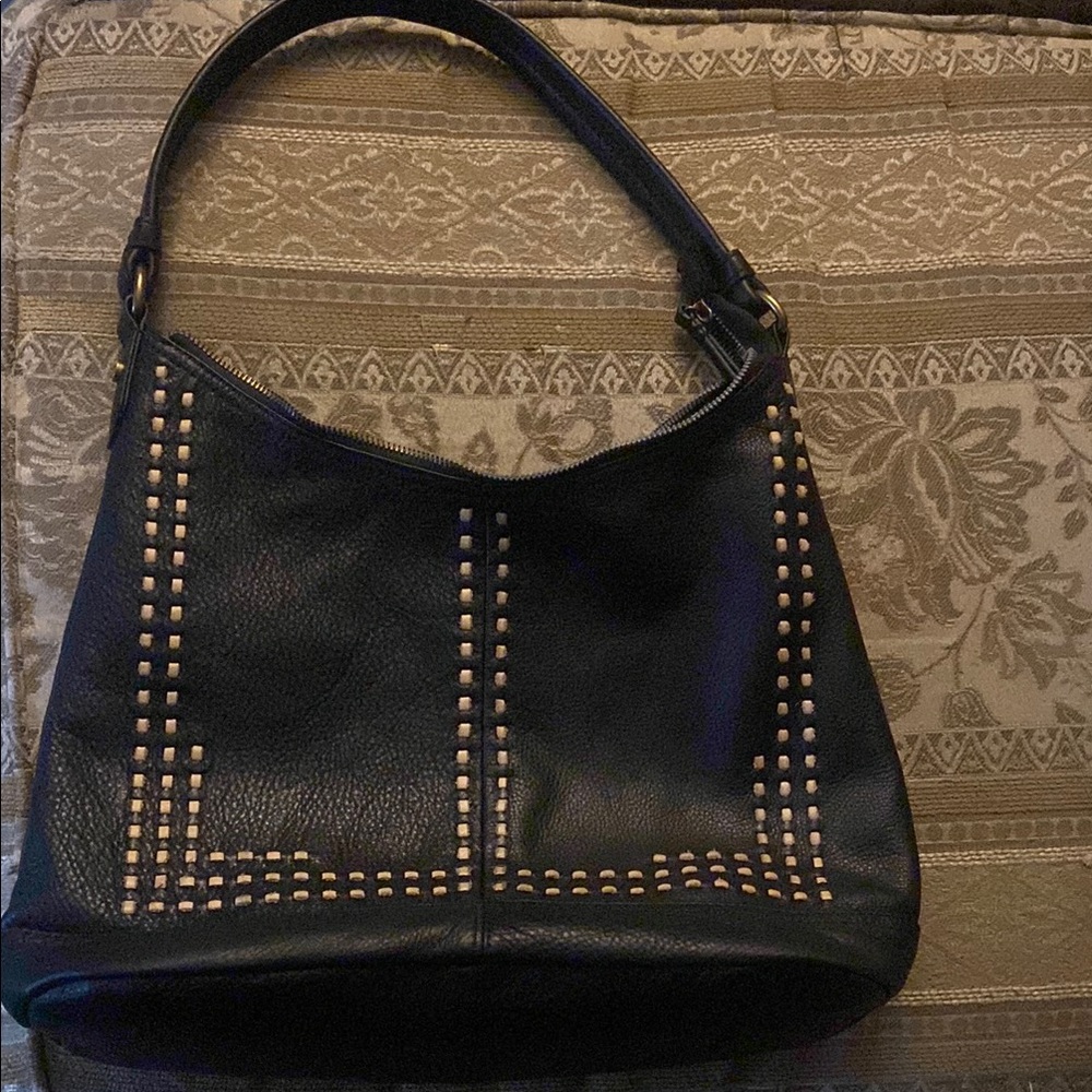 American Leather Co Evelyn Hobo.  Glove Leather Bag